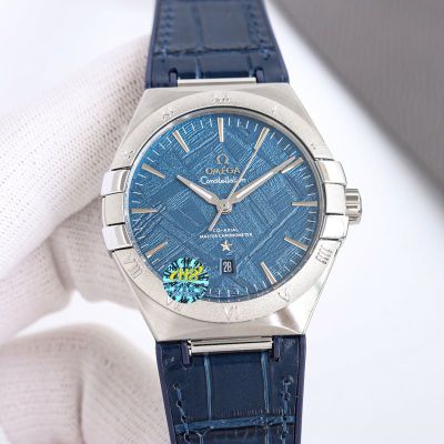Omega 5th Constellation Meteorite 41MM 8900 Movement 316L Steel Men Watch